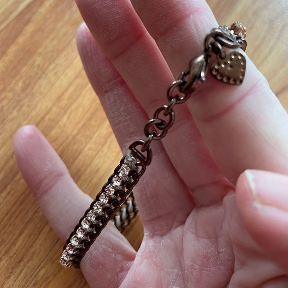 Stella & Dot Metal/Crystal Bracelet - Picture 5 of 5